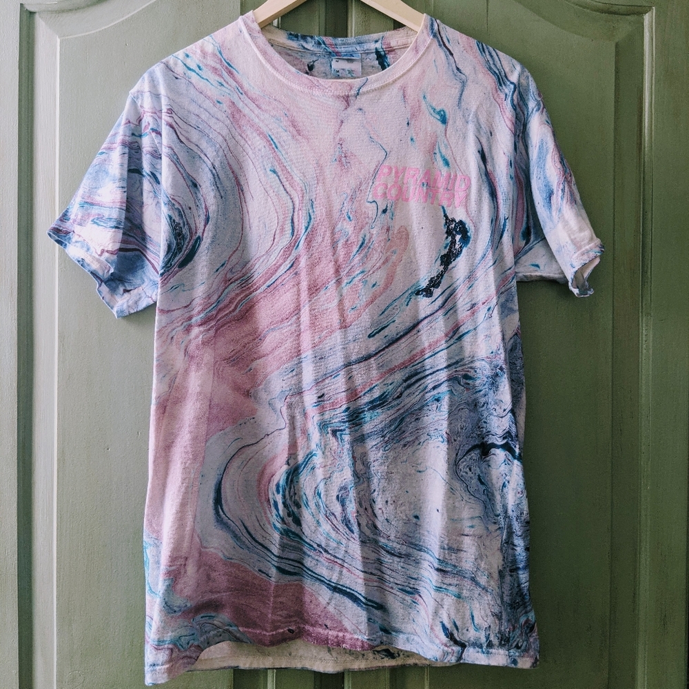 Tie Dye 'Pyramid Country' Tee